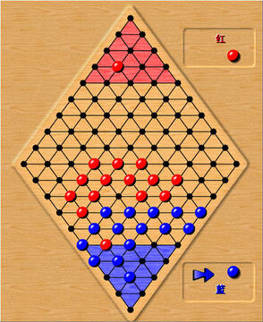 弹珠跳棋设置界面