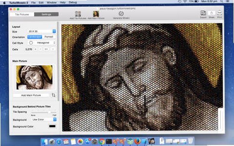 TurboMosaic for Mac(马赛克图片制作工具)截图1