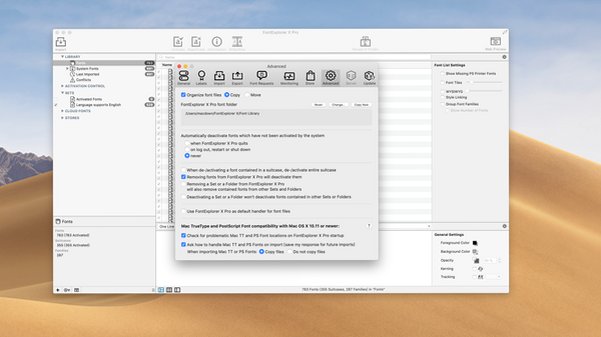 FontExplorer X Pro for Mac电脑版截图2