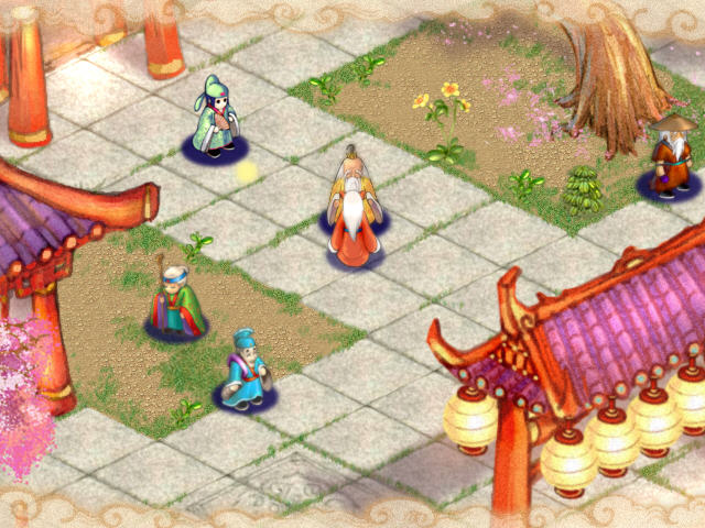 神州伏魔经狐仙传战斗画面