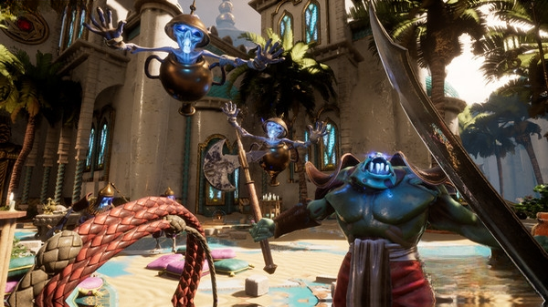 黄铜之城(City of Brass)战斗画面