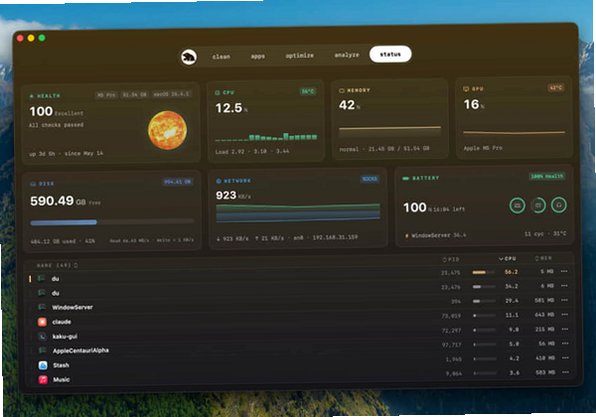Mole Mac版 一站式Mac系统清理维护优化工具截图1
