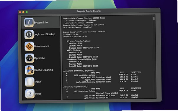 Tahoe Cache Cleaner Mac版 全能macOS系统维护优化工具截图1