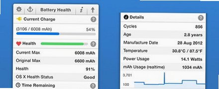 Battery Health Mac版 菜单栏电池健康充电保护工具截图3