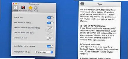 Battery Health Mac版 菜单栏电池健康充电保护工具截图1