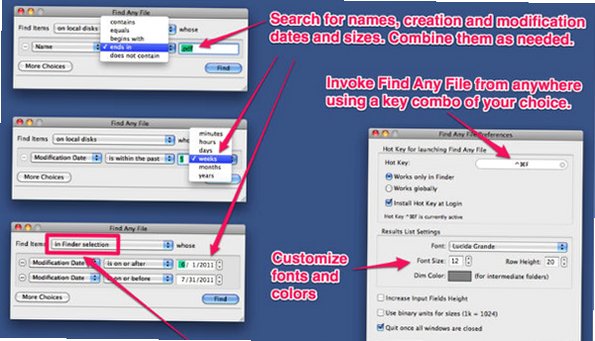 Find Any File Mac版(FAF) 深度磁盘文件搜索工具截图4