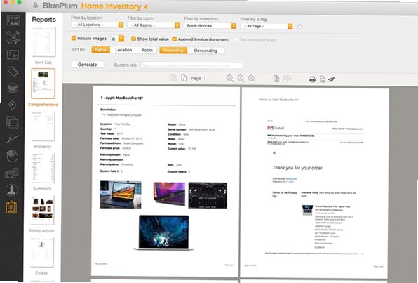 Home Inventory for Mac(房屋库存信息整理软件)截图2