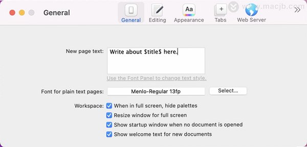 VoodooPad for Mac(记事本软件)截图1