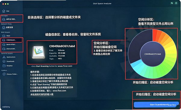 Disk Space Analyzer for Mac(磁盘清理专家)截图0