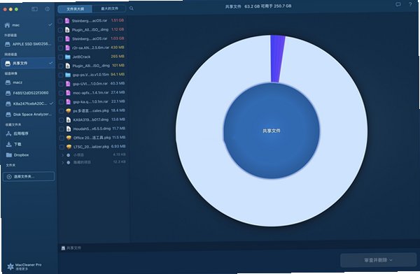 Disk Space Analyzer for Mac(磁盘清理专家)截图1