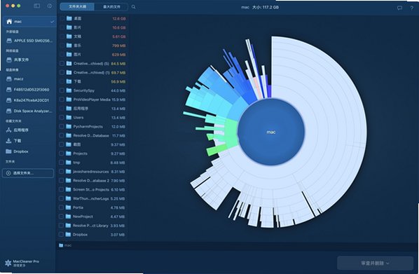 Disk Space Analyzer for Mac(磁盘清理专家)截图3
