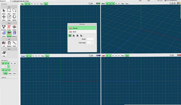 Metasequoia Mac版(水杉) 轻量多边形3D建模软件截图2