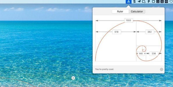 Goldie Mac版 黄金比例设计辅助标尺工具截图2