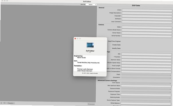 Exif Editor For Mac电脑版(图像EXIF编辑器)截图1