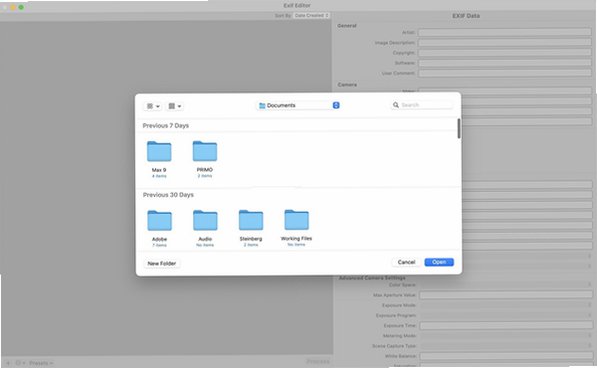 Exif Editor For Mac电脑版(图像EXIF编辑器)截图3