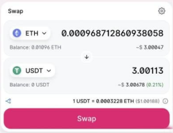 加密货币钱包弹出Uniswap交易确认时的Gas费详情截图,Uniswap钱包收费