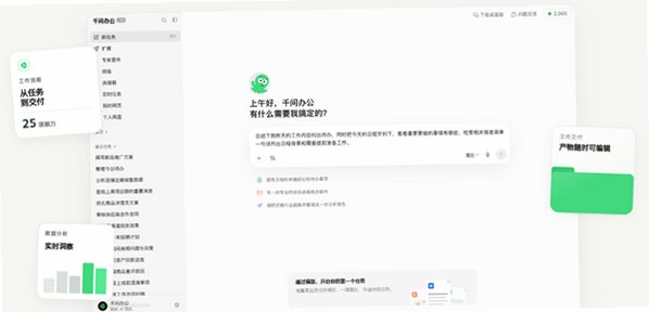 千问办公Mac版 QwenWork AI智能办公客户端截图2