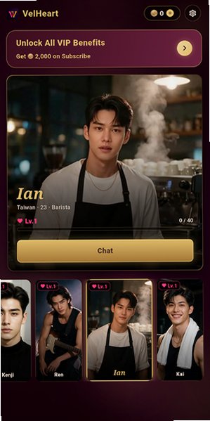VelHeart ai聊天软件官方正版2.0.3截图1