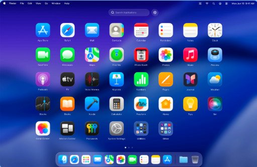 LaunchOS Mac版 macOS26第三方启动台替代工具截图1