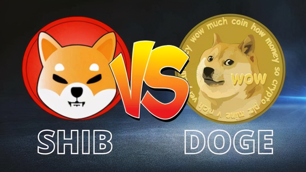 狗狗币 vs 柴犬币 SHIB 对比图 2026