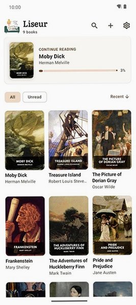 Liseur免费app纯净无广版0.5.0安卓版截图1