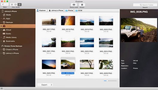 iExplorer for Mac电脑版截图1