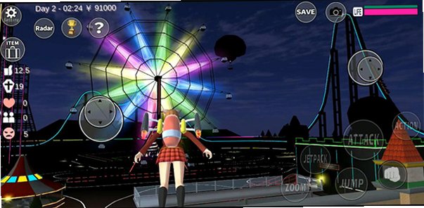 樱花校园模拟器英文版无广告版v1.048.08安卓版截图3