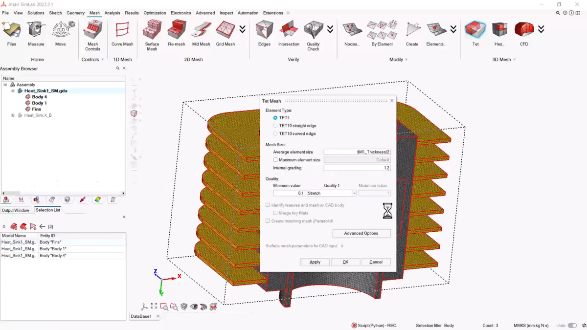 Altair SimLab 2025���ļ���� �߽����������������̼��