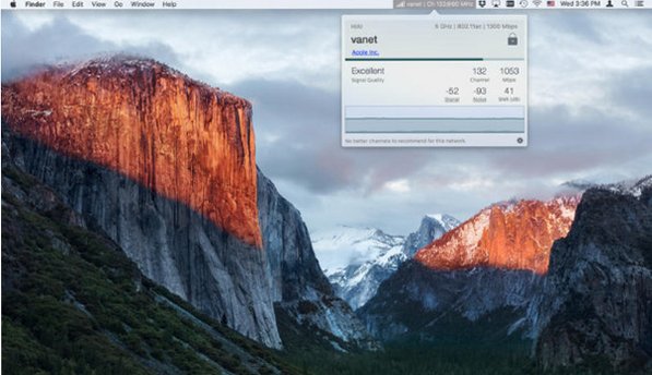 WiFi Signal Mac版 菜单栏WiFi信号监测分析工具截图1
