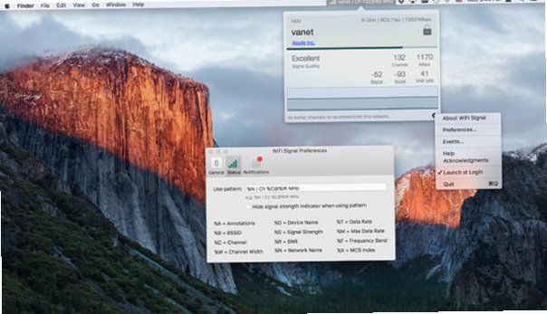 WiFi Signal Mac版 菜单栏WiFi信号监测分析工具截图3