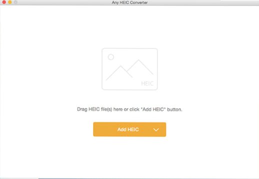 Any HEIC Converter Mac版 HEIC图片批量格式转换工具截图2