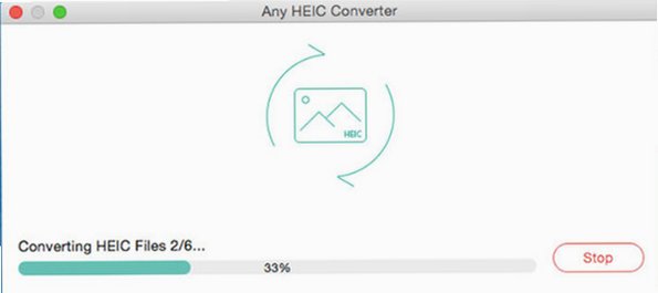 Any HEIC Converter Mac版 HEIC图片批量格式转换工具截图1