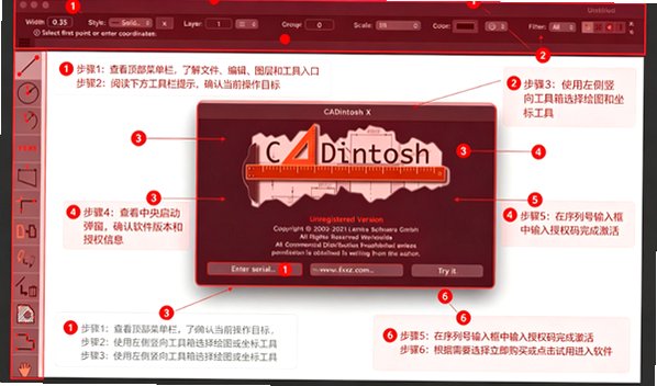 CADintosh X Mac�� ����רҵ2D CAD��ͼ���߽�ͼ0