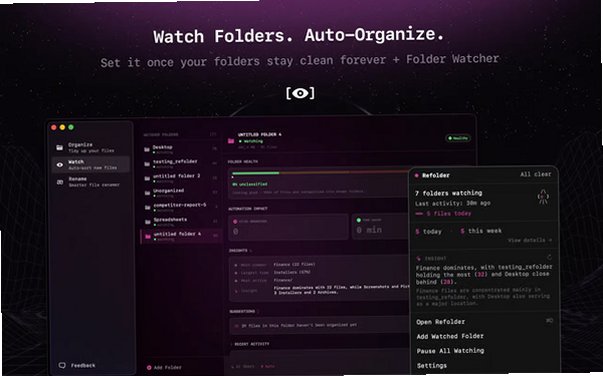 Refolder Mac�� AI�����ļ��Զ��������߽�ͼ1