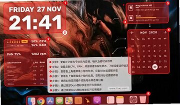 Widgetter Mac�� �����Զ���С�����������