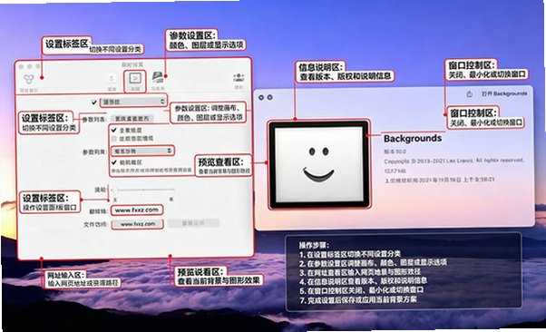 Backgrounds for Mac(mac��̬��ֽ����)��ͼ0