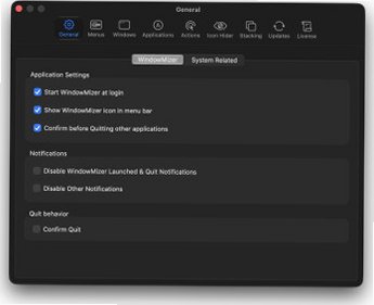 WindowMizer Mac�� ����ʽ�������ɹ��߽�ͼ1