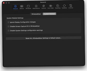 WindowMizer Mac�� ����ʽ�������ɹ��߽�ͼ2