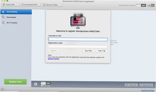 Wondershare AllMyTube for Mac电脑版 Wondershare AllMyTube for Mac电脑版