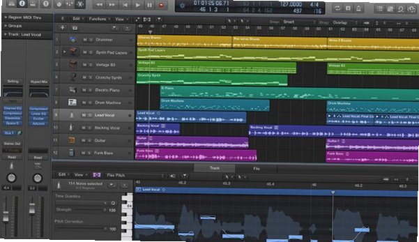 Logic Pro(Apple Creator Studio)Mac版 专业音乐工作站截图3