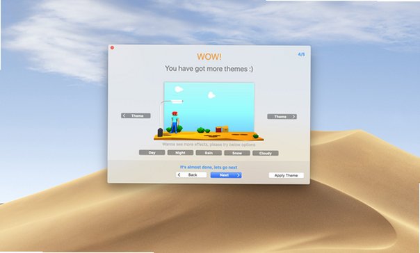 3DWeather for Mac(3D动画天气软件)截图3