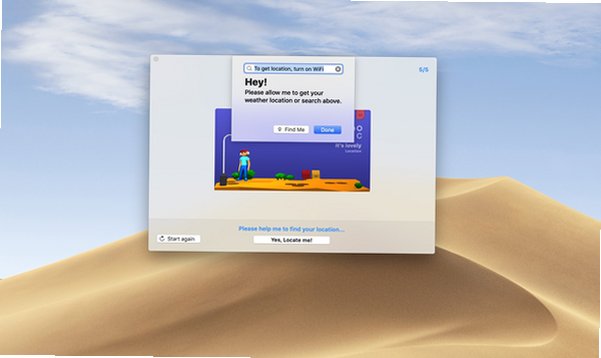 3DWeather for Mac(3D动画天气软件)截图1