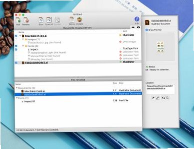 Art Files for Mac(AI资源打包工具)截图2