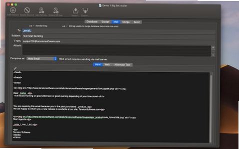 AutoMailer for Mac���԰��ͼ1