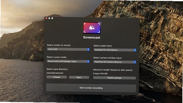 Screencast for mac(录屏工具)截图3