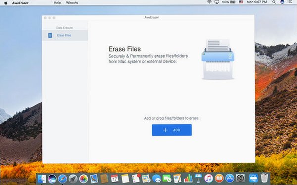 AweEraser for Mac ��ȫ���ݲ������߽�ͼ1