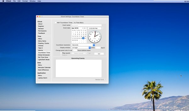 iClock Pro for Mac(菜单栏时钟工具)截图3