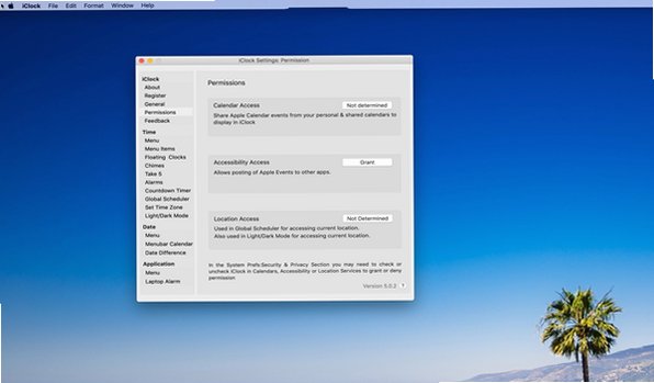 iClock Pro for Mac(菜单栏时钟工具)截图4
