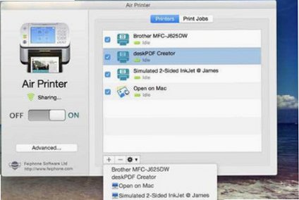 Air Printer Mac版 隔空打印机服务器截图2
