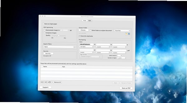 BatchOutput DOC for Mac(����PDF��ӡ��)��ͼ1